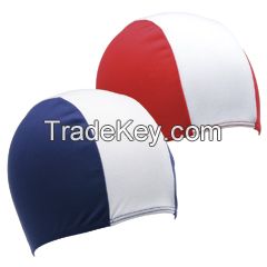 adult and junior Polyester swim caps