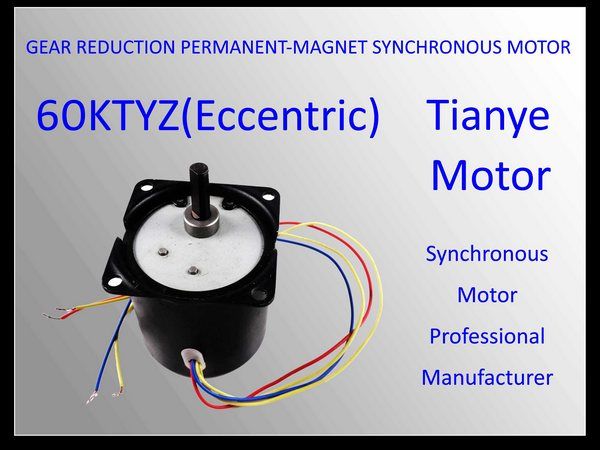 Reversible Motor TYD-60 ECCENTRIC SHAFT 8W 14W 20W