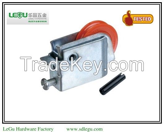 Iron material sliding window roller nylon pulley