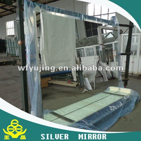 clear decorative silver mirror CE/ISO certificat