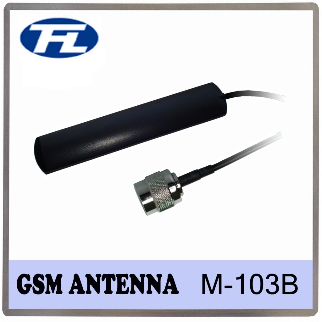 Free Sample Sticking Car GSM Patch Antenna  (SMA/MCX Connector)