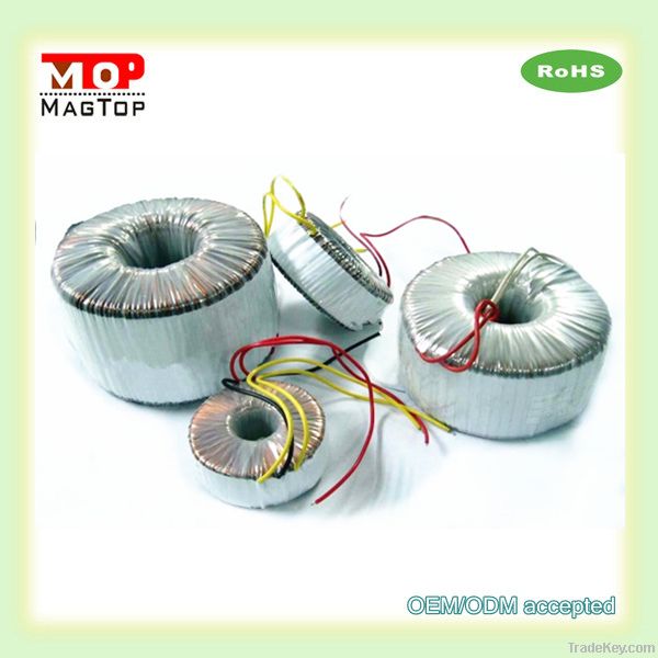 high frequency audio toroidal  transformer