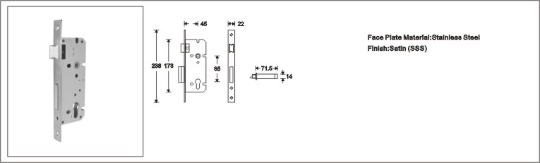 Lock Body &amp; Lock Cylinder