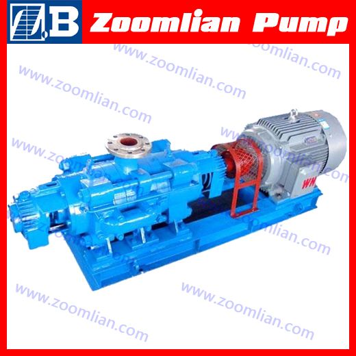 Self-balancing multistage centrifugal mining pump