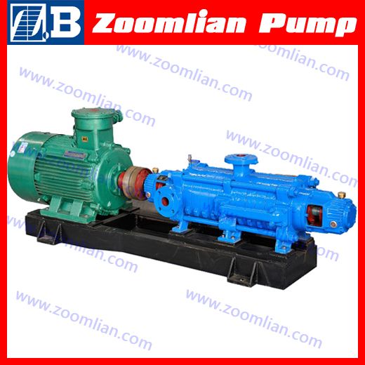 Self-balancing multistage centrifugal mining pump