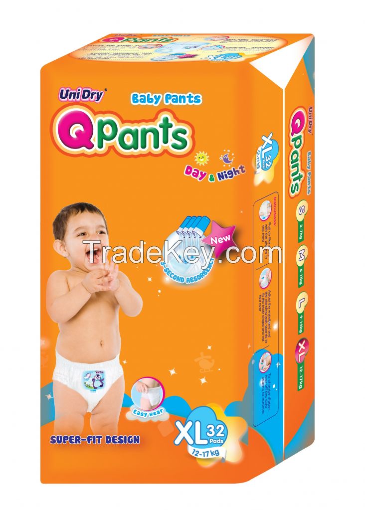 UNIDRY QPANTS MADE IN VIETNAM PULP USA SAP JAPAN INDIA VERSION