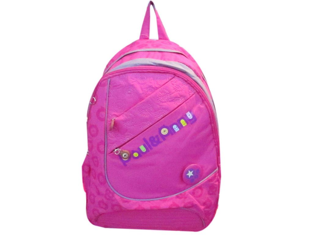 2013 Fashinable Backpacks for Middle School Girls Polyester Backpacs Rose Shoulder Bags PAO36(A)