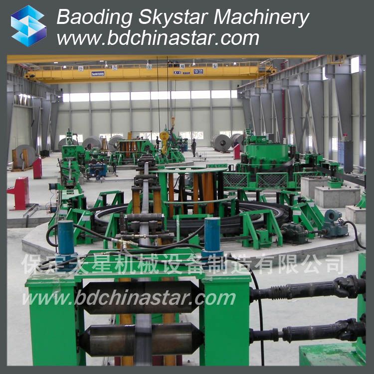 H beam high-frequency welder machine production line