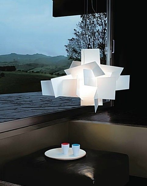 2014 Hot Sell Modern LED Pendant Lamp White/Red Creative Plastic PC Pendant Lighting