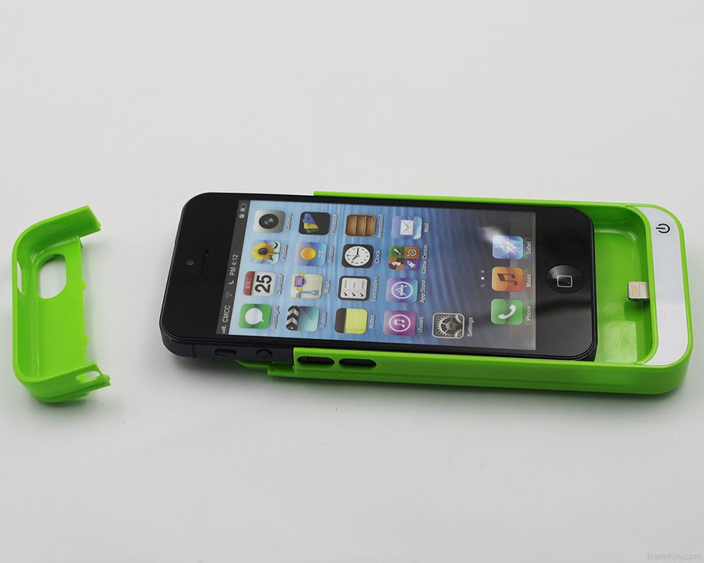 Protective Battery Case for iPhone 5c suitable for iOS 7.0