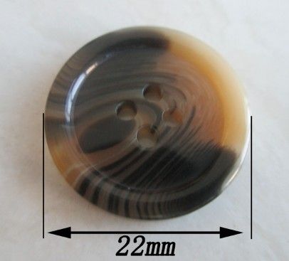 Oeko Resin Button (NO. DJ105)