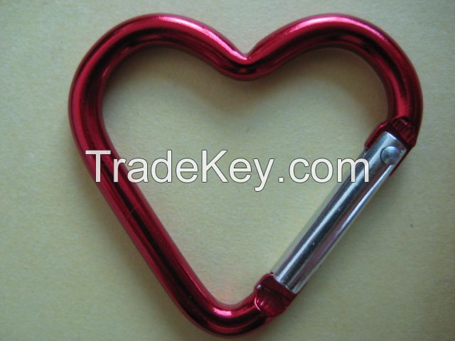 heart shape carabiner