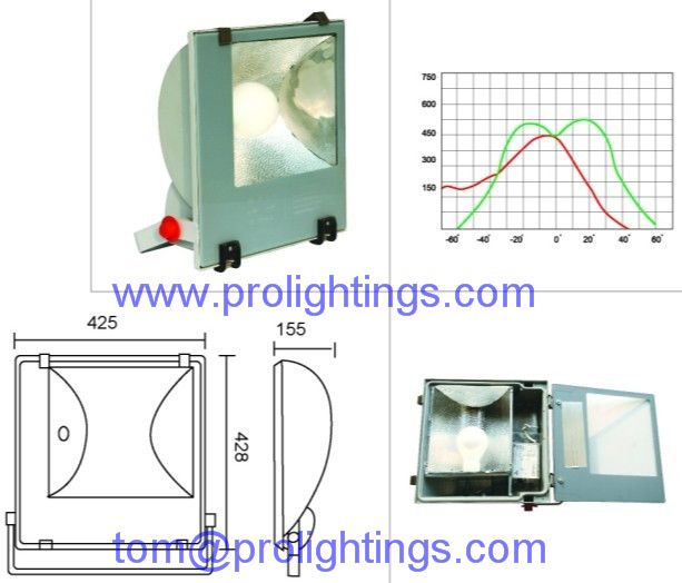 Energy saving IP65 induction flood lamp FG-7