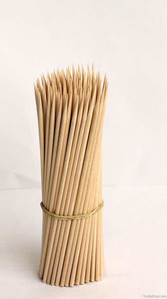 Natural Birch Wood Food Skewers