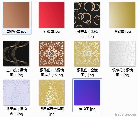 mirror surface aluminum composite panel