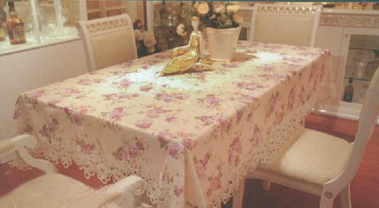 Woven Lace Table Cloths