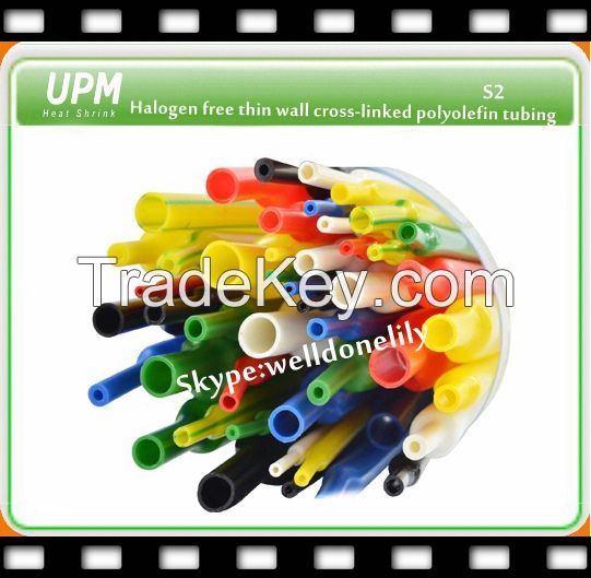 UPM heat shrink thin wall heat shrinkable tubing