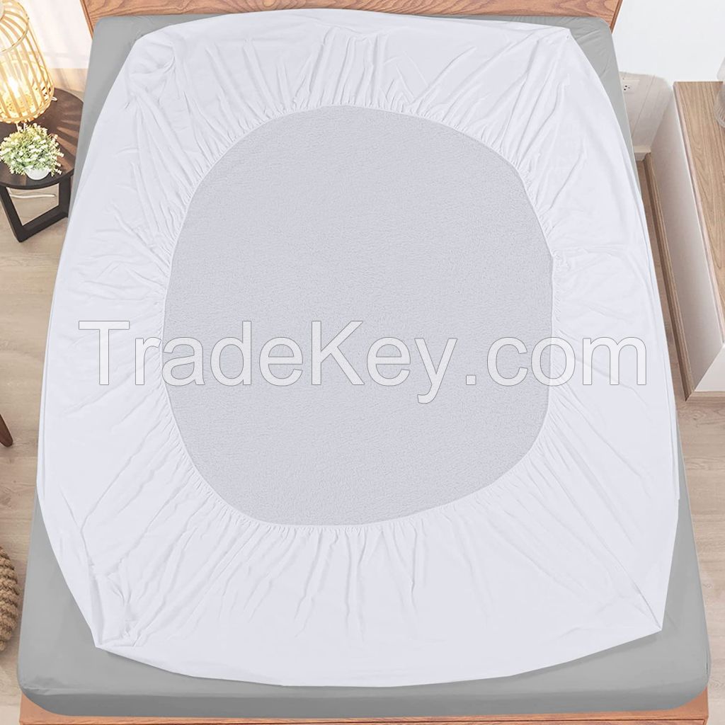 TERRY SOFT CLOTH MATTRESS PROTECTOR SET