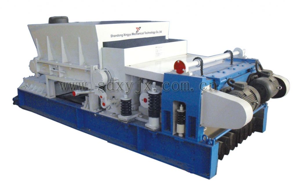 Precast concrete hollow core slab machine