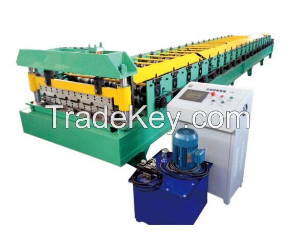 Flat sheet roll forming machine/colored steel roll forming machine