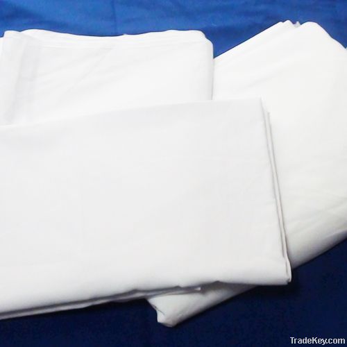 T/C 65/35 Bleached Fabric, Semi Bleaching or Full Bleaching