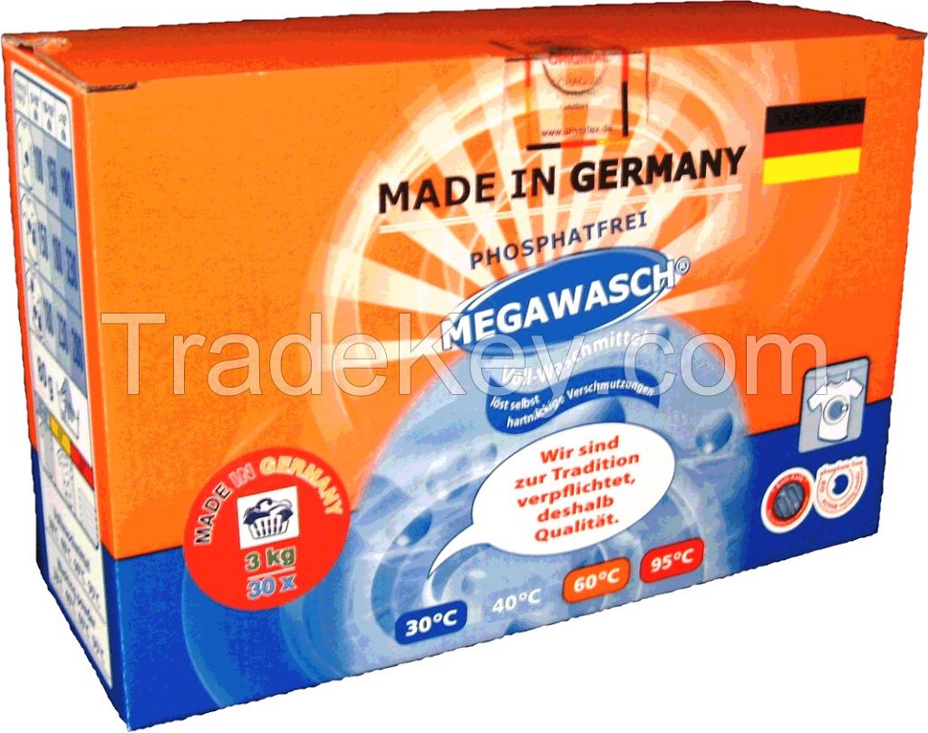 Mega Wasch washing powder 3 kg