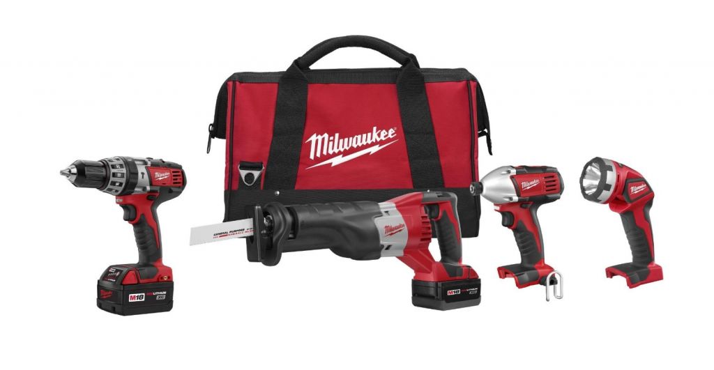 Milwaukee 2696-24 M18 Cordless Compact Combo Tool Kit