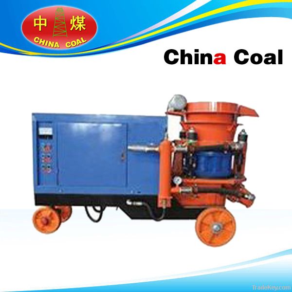 wet mix shotcrete machine for dry and wet building material