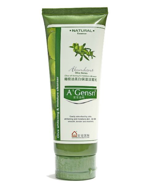 Olive whitening &amp; moisture cleanser