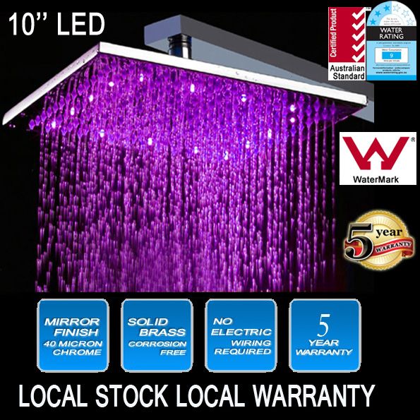 LED Square Shower Head