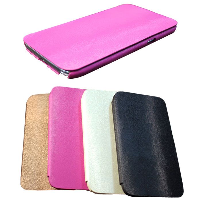 Leather Mobile Phone Case for Samsung Note 2, Various Colors Available