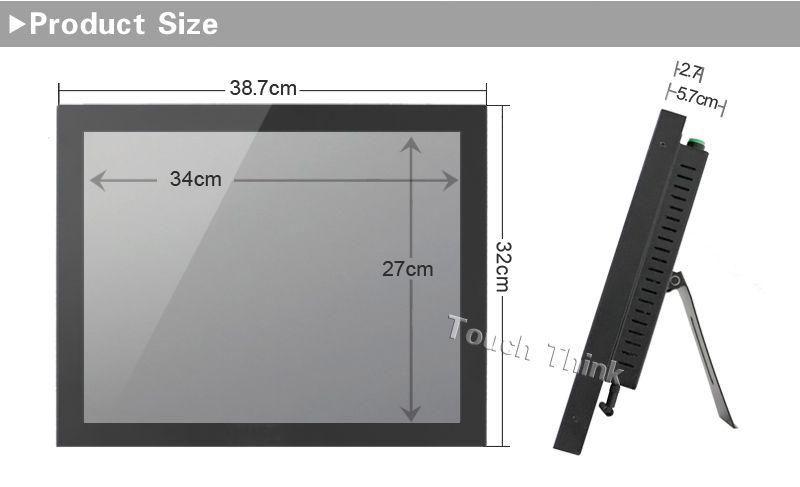 17 inch All In One Touch Screen PC, PC All In ONE , ALL IN ONE PC, ALL IN ONE COMPUTER, COMPUTER ALL IN ONE, ALL IN ONE DESKTOP