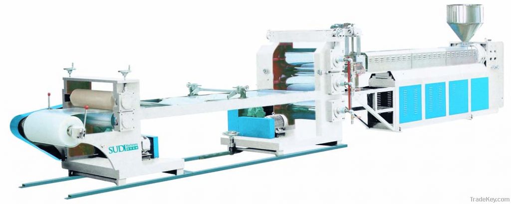 Sudi plastic sheet extruder