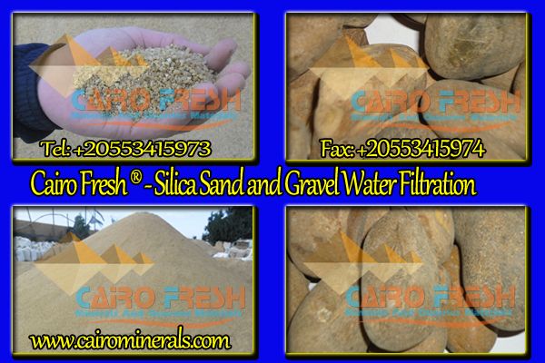 Silica sand water filtration 1mm-2mm