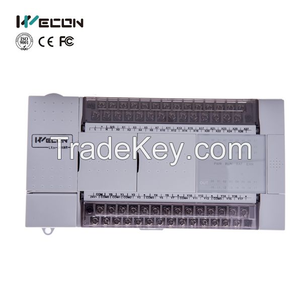 LX 40 I/O relay programmable logic controller(plc) WECON for brand hmi