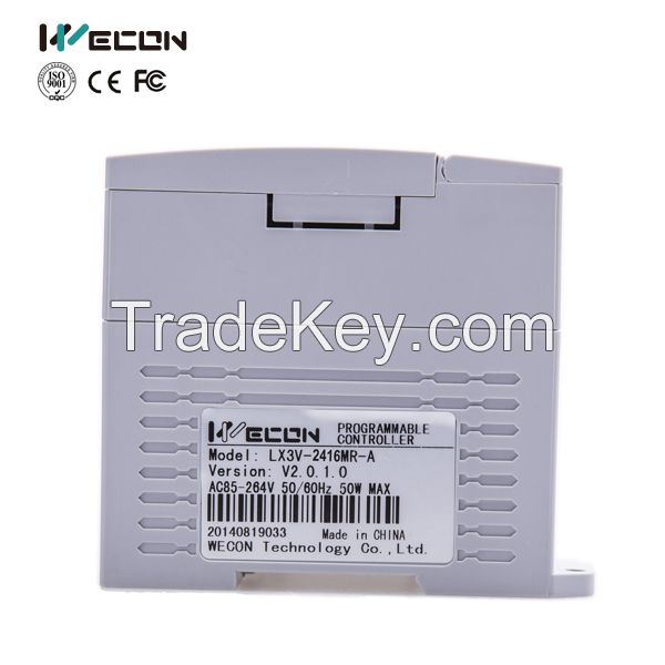 LX 40 I/O relay programmable logic controller(plc) WECON for brand hmi