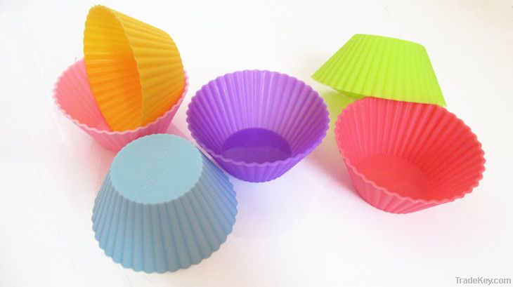 silicone muffin cake mould