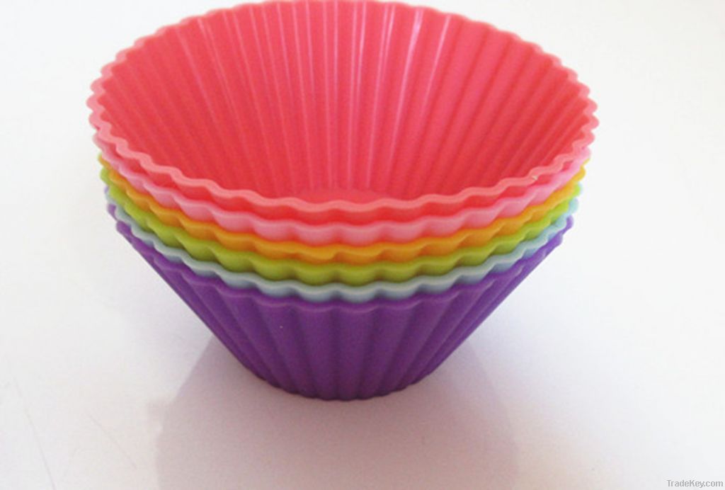 silicone muffin cake mould