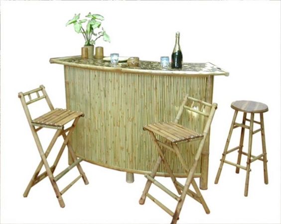 Bamboo outdoor furnitures cheap