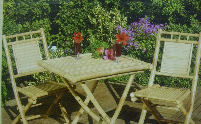 Bamboo outdoor furnitures cheap