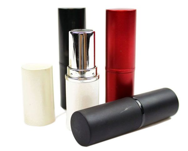 2013 new fashion Round shape Plastic lipstick packaging OEM 