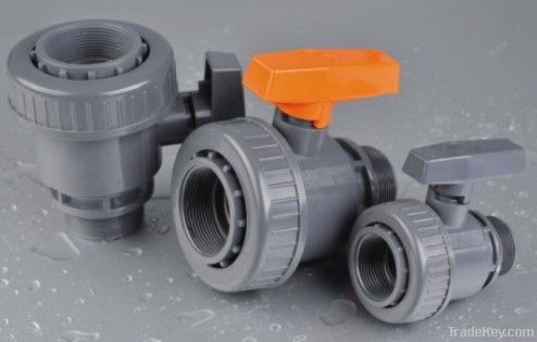 PVC single union ball valve (F*M)