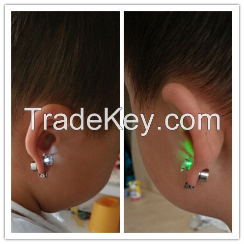 led earrings don&#039;t need ear hole 