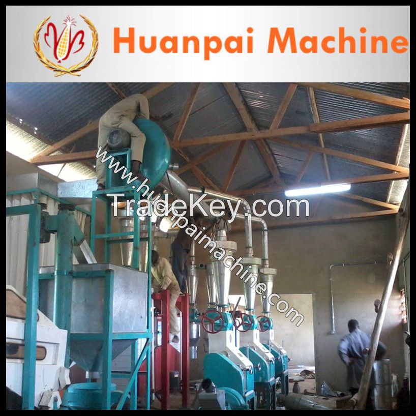 Small scale maize flour milling machine, mini flour mill