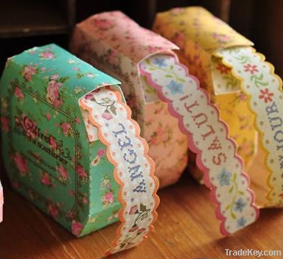 6 colors available (3pcs/lot) DIY Classical Lace Decoration Tape paper