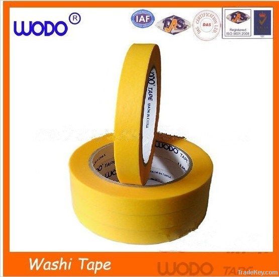 Yellow japanese washi tape wholesale