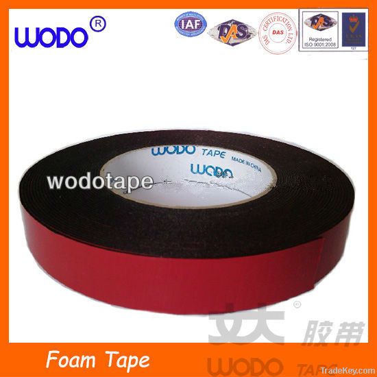 Double sided foam tape with strong adhesive