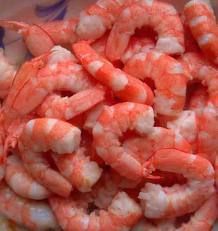 Frozen shrimps