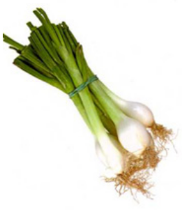  Green onions 