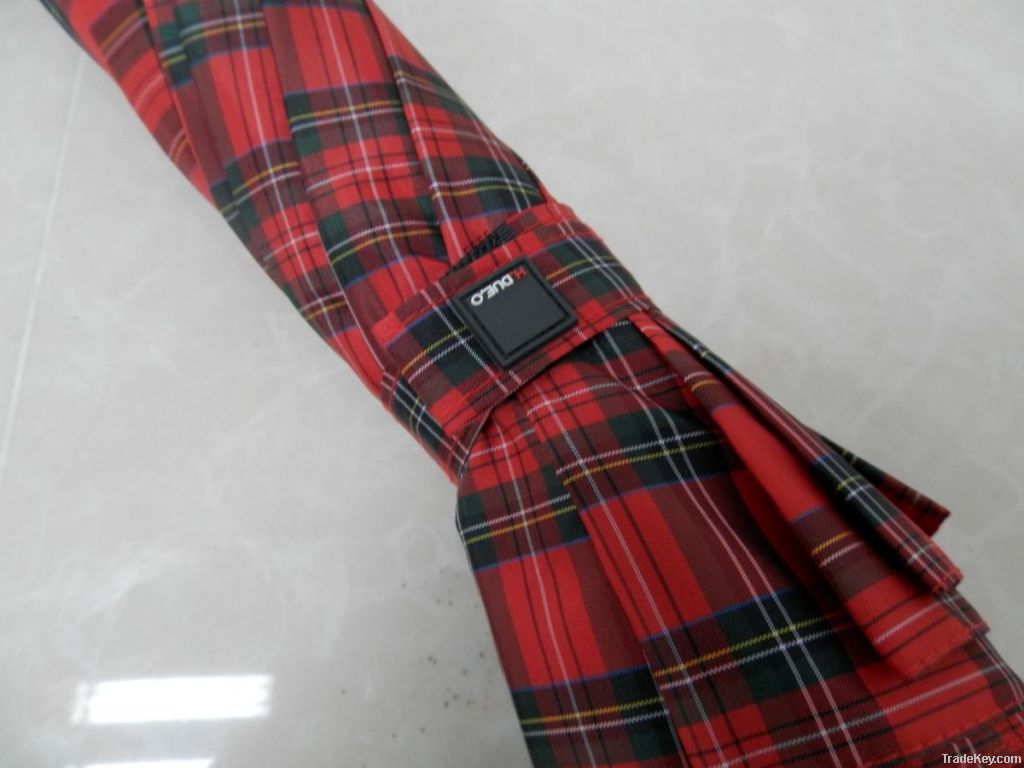 Plaids Golf Umbrella